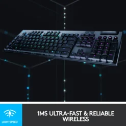 Logitech G 915 Lightspeed Mekanisk tastatur GL Clicky