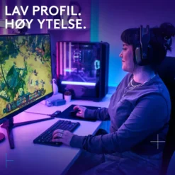 Logitech G515 Lightspeed TKL Trådløst gamingtastatur Tactile Svart