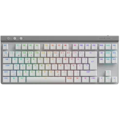 Logitech G515 Lightspeed TKL Trådløst gamingtastatur Tactile Hvit