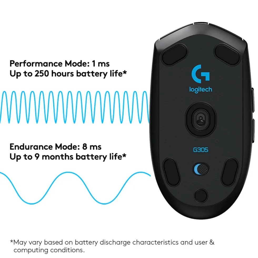 Logitech G 305 Lightspeed Trådløs gamingmus