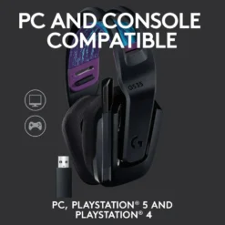 Logitech G 535 Lightspeed Trådløst gamingheadset