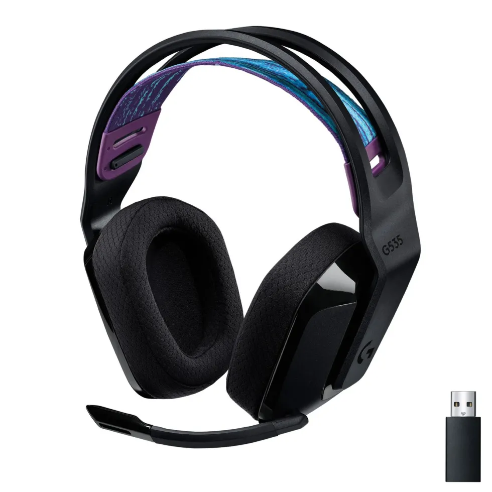 Logitech G 535 Lightspeed Trådløst gamingheadset