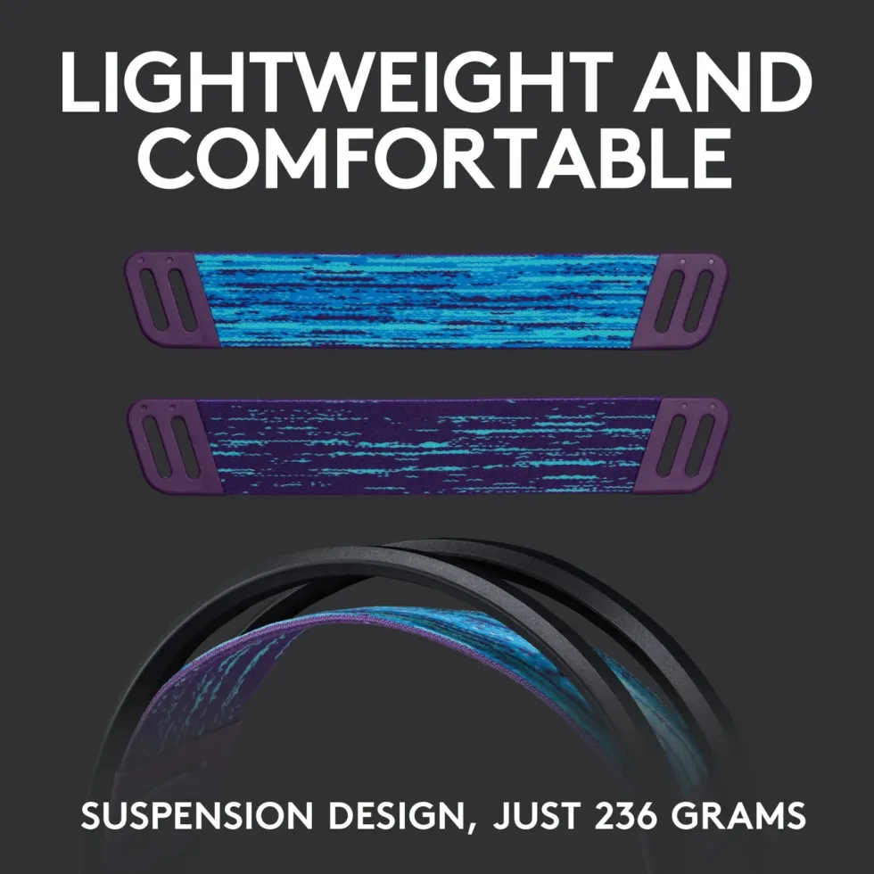 Logitech G 535 Lightspeed Trådløst gamingheadset