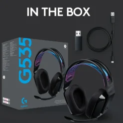 Logitech G 535 Lightspeed Trådløst gamingheadset