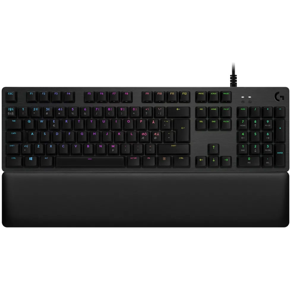 Logitech G 513 Mekanisk tastatur Carbon Tactile