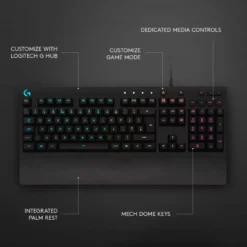 Logitech G 213 Prodigy Gaming-tastatur