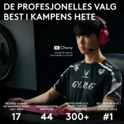 Logitech G Pro 2 Trådløs gamingmus for proffer Hvit