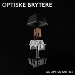 Logitech G PRO X 60 Lightspeed Trådløst gamingtastatur Tactile Black