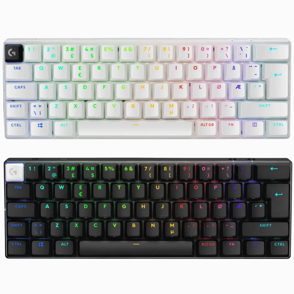 Logitech G PRO X 60 Lightspeed Trådløst gamingtastatur Tactile Black