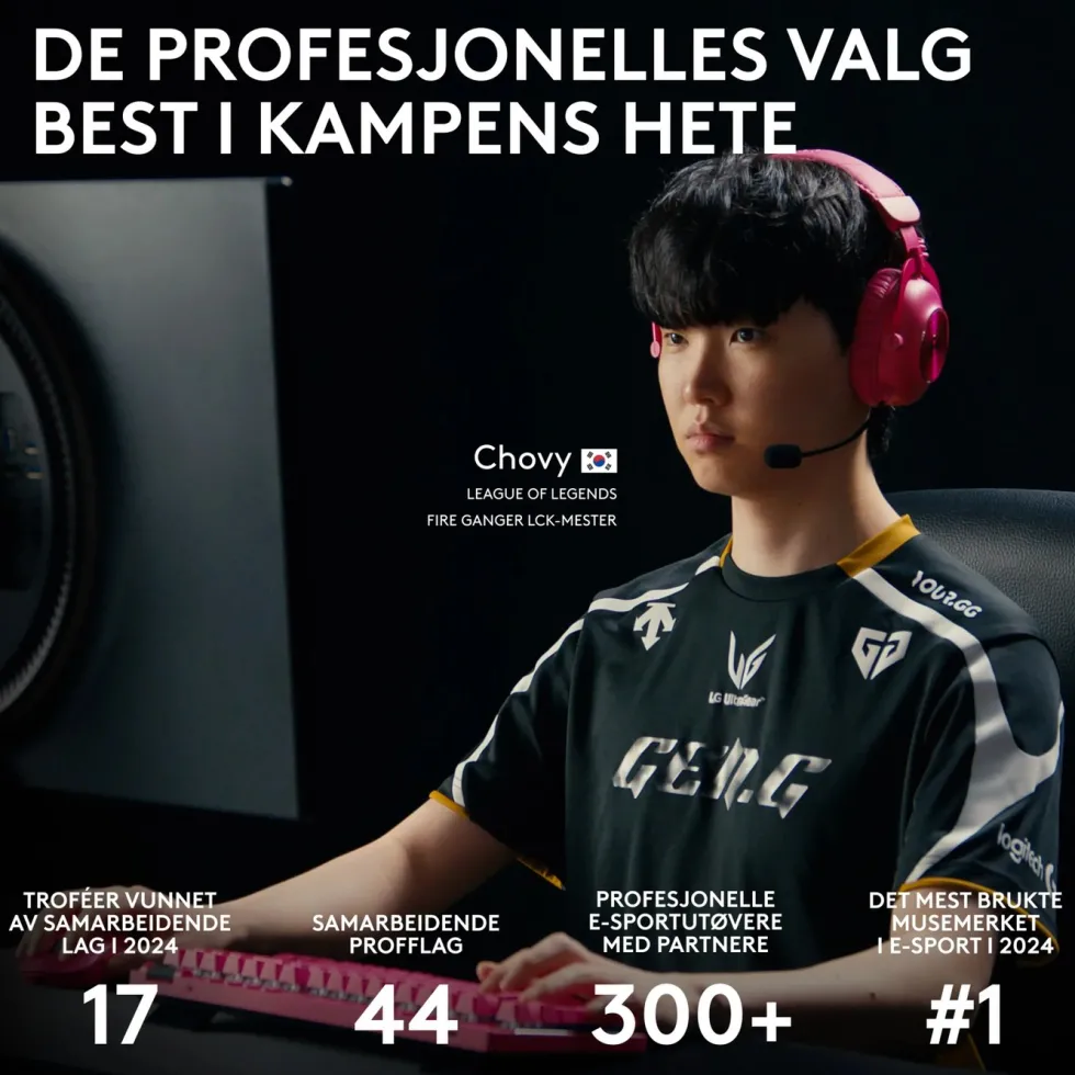 Logitech G Pro X Superlight 2 Trådløs mus