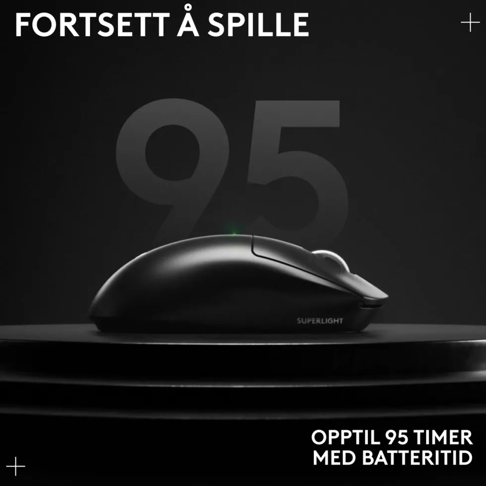 Logitech G Pro X Superlight 2 Trådløs mus