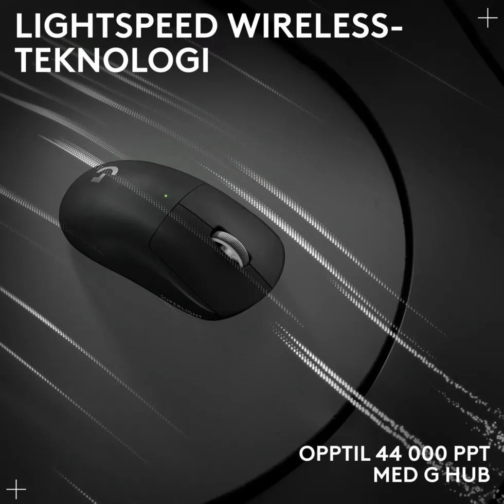 Logitech G Pro X Superlight 2 Trådløs mus