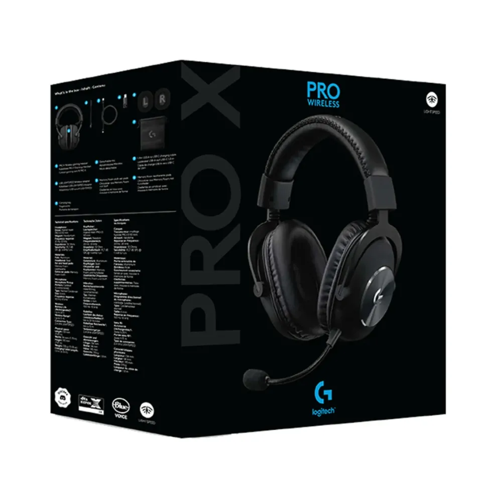 Logitech G Pro X Wireless Trådløst gamingheadset
