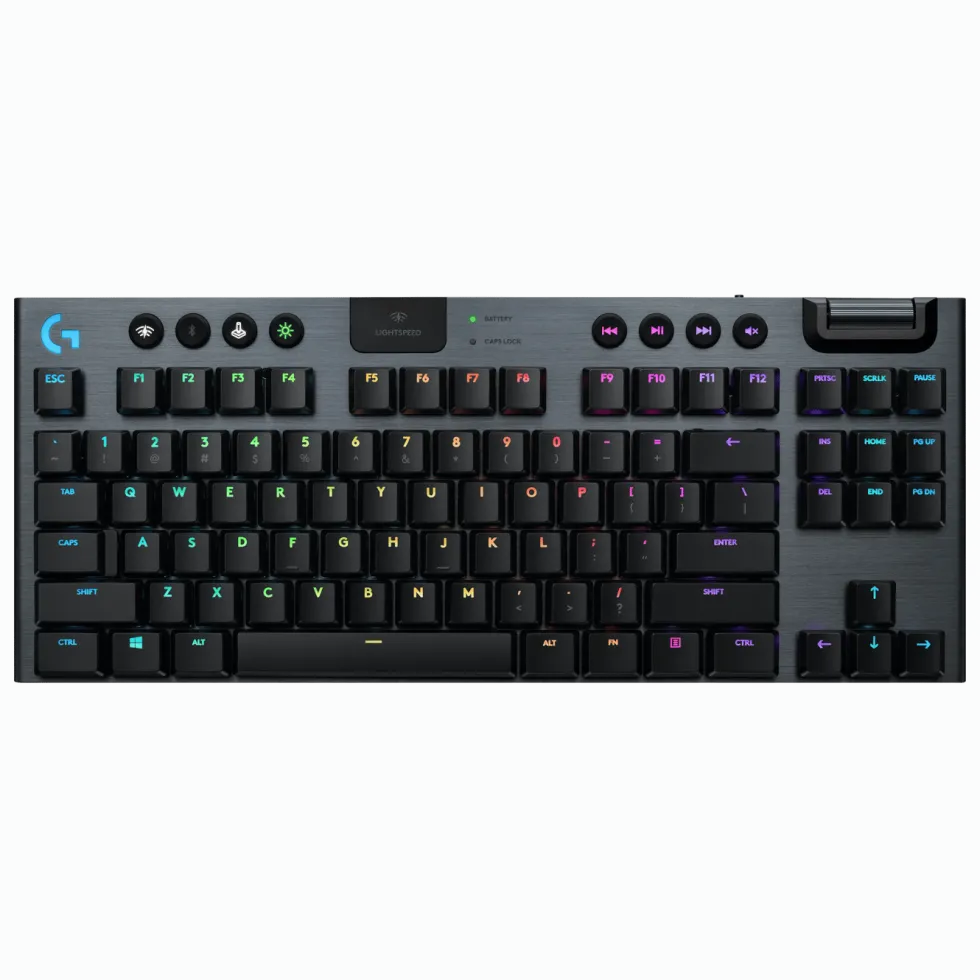 Logitech G 915 TKL Mekanisk tastatur GL Clicky Svart