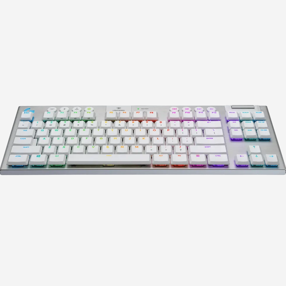 Logitech G 915 TKL Mekanisk tastatur GL Tactile Vit