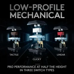 Logitech G 915 TKL Mekanisk tastatur GL Tactile Vit