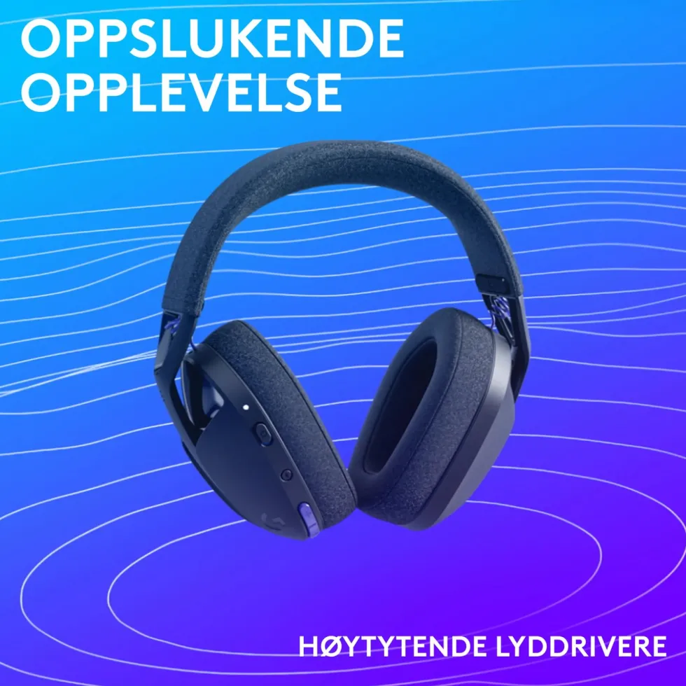 Logitech G321 Trådløst gamingheadset Svart
