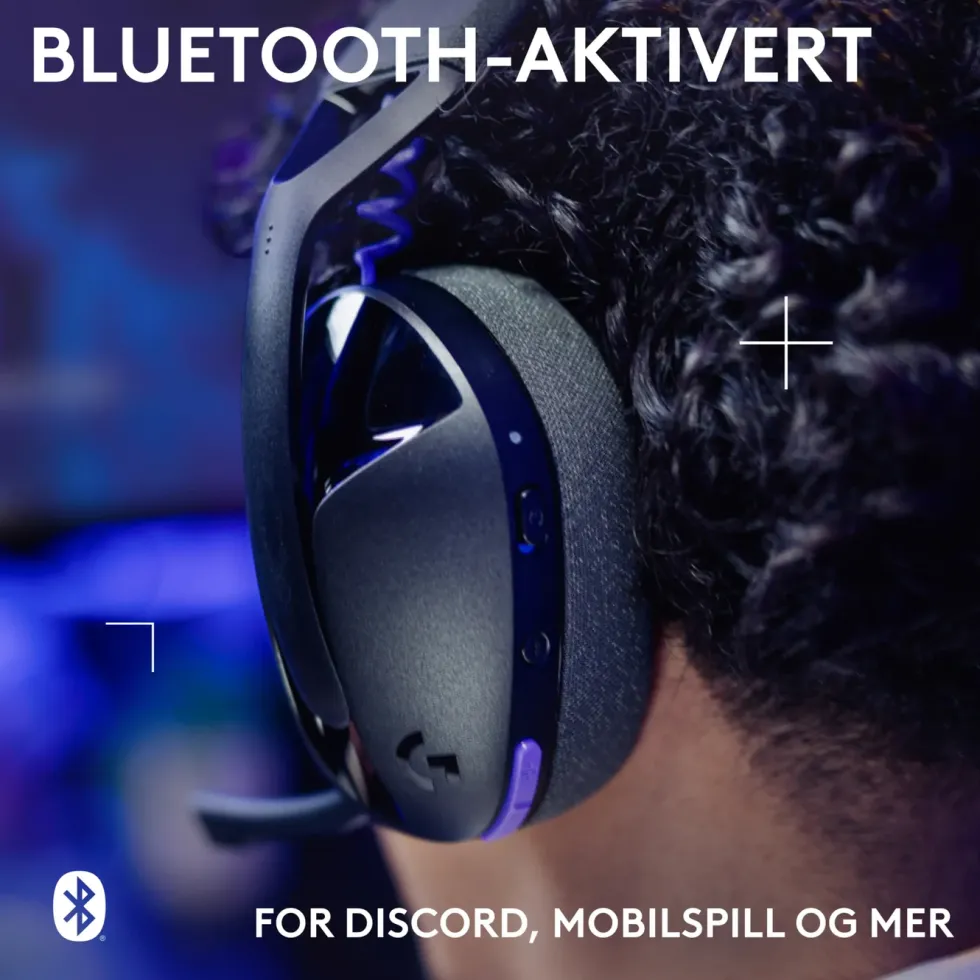 Logitech G321 Trådløst gamingheadset Svart