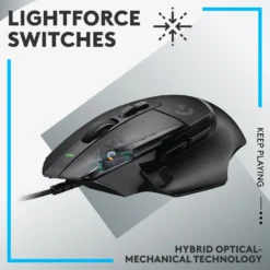 Logitech G 502 X Kablet gamingmus Svart