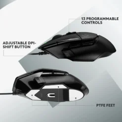 Logitech G 502 X Kablet gamingmus Svart