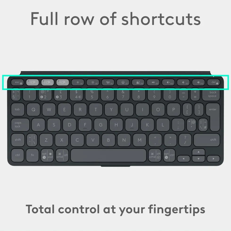 Logitech Keys-To-Go 2 Portabelt Bluetooth-tastatur
