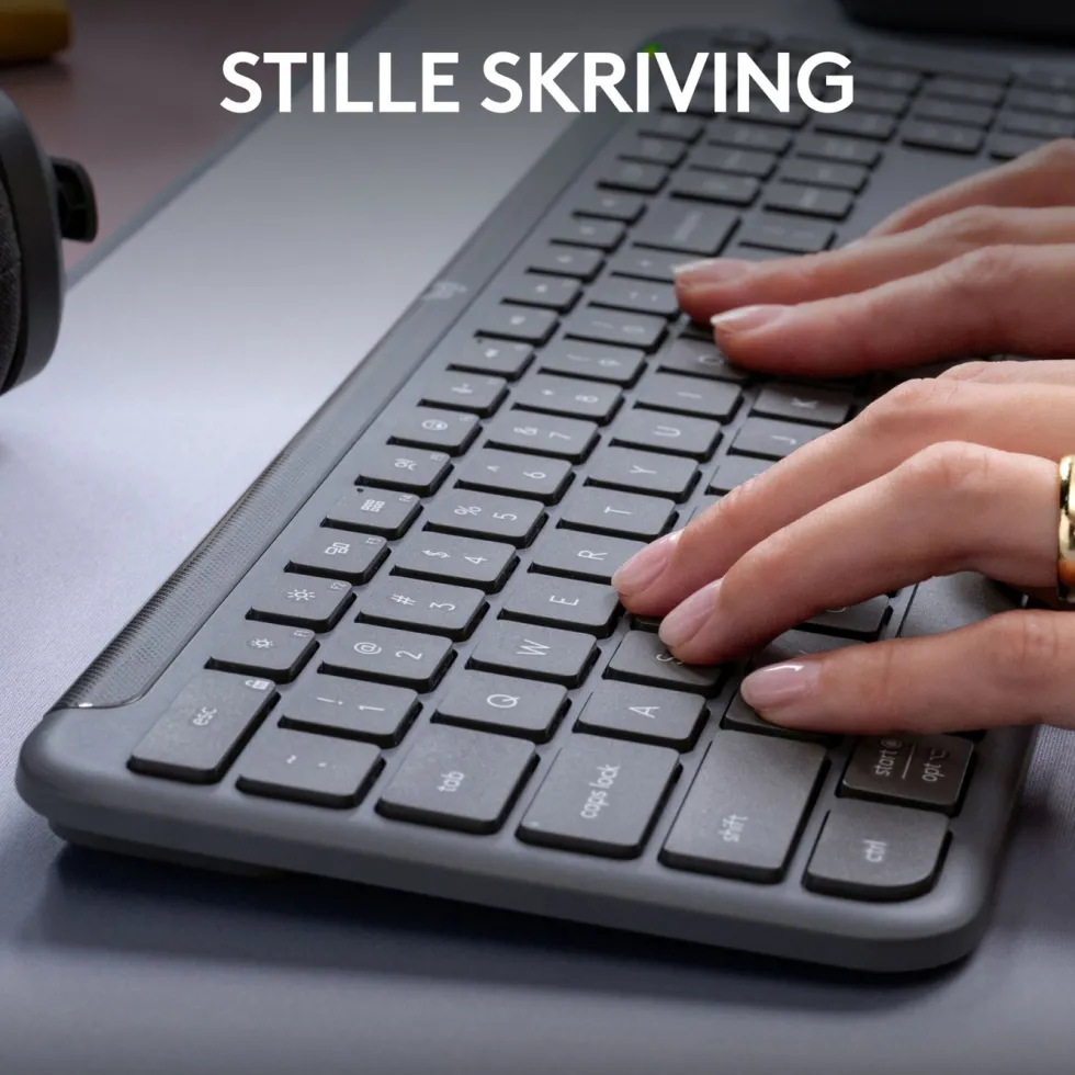 Logitech K950 Signature Slim Trådløst tastatur