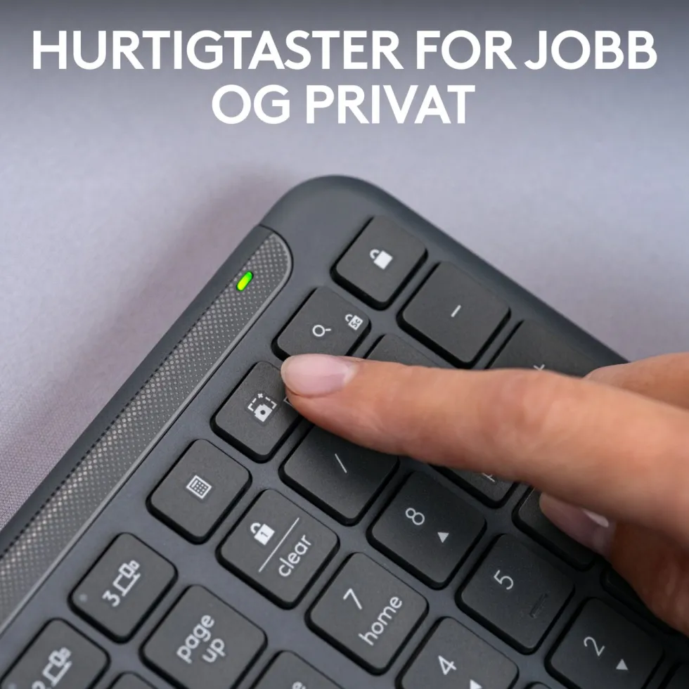 Logitech K950 Signature Slim Trådløst tastatur