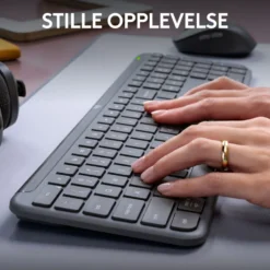 Logitech MK950 Signature Slim Trådløst tastatur og mus