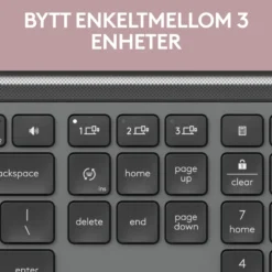 Logitech MK950 Signature Slim Trådløst tastatur og mus
