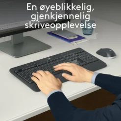Logitech MK540 Trådløst tastatur og mus