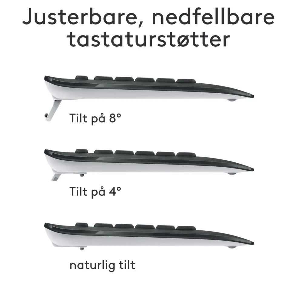 Logitech MK540 Trådløst tastatur og mus