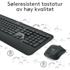 Logitech MK540 Trådløst tastatur og mus