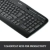 Logitech MK330 trådløst tastatur og mus