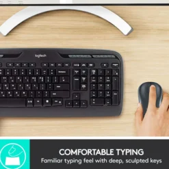 Logitech MK330 trådløst tastatur og mus