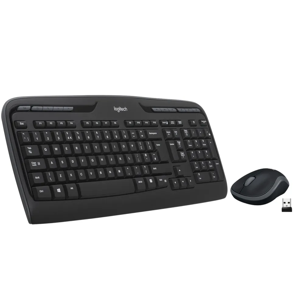 Logitech MK330 trådløst tastatur og mus