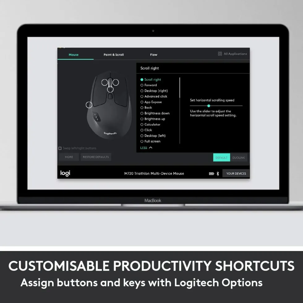Logitech MK850 Trådløst tastatur og mus
