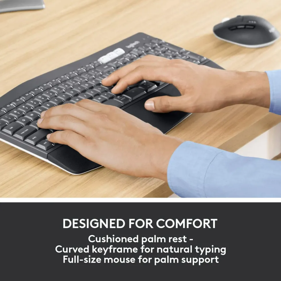 Logitech MK850 Trådløst tastatur og mus