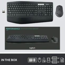 Logitech MK850 Trådløst tastatur og mus