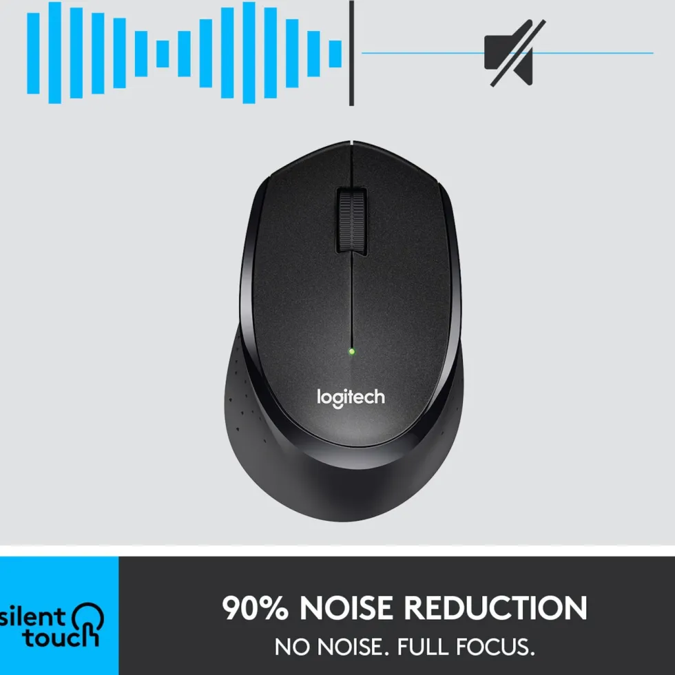 Logitech M330 Silent Stille trådløs mus