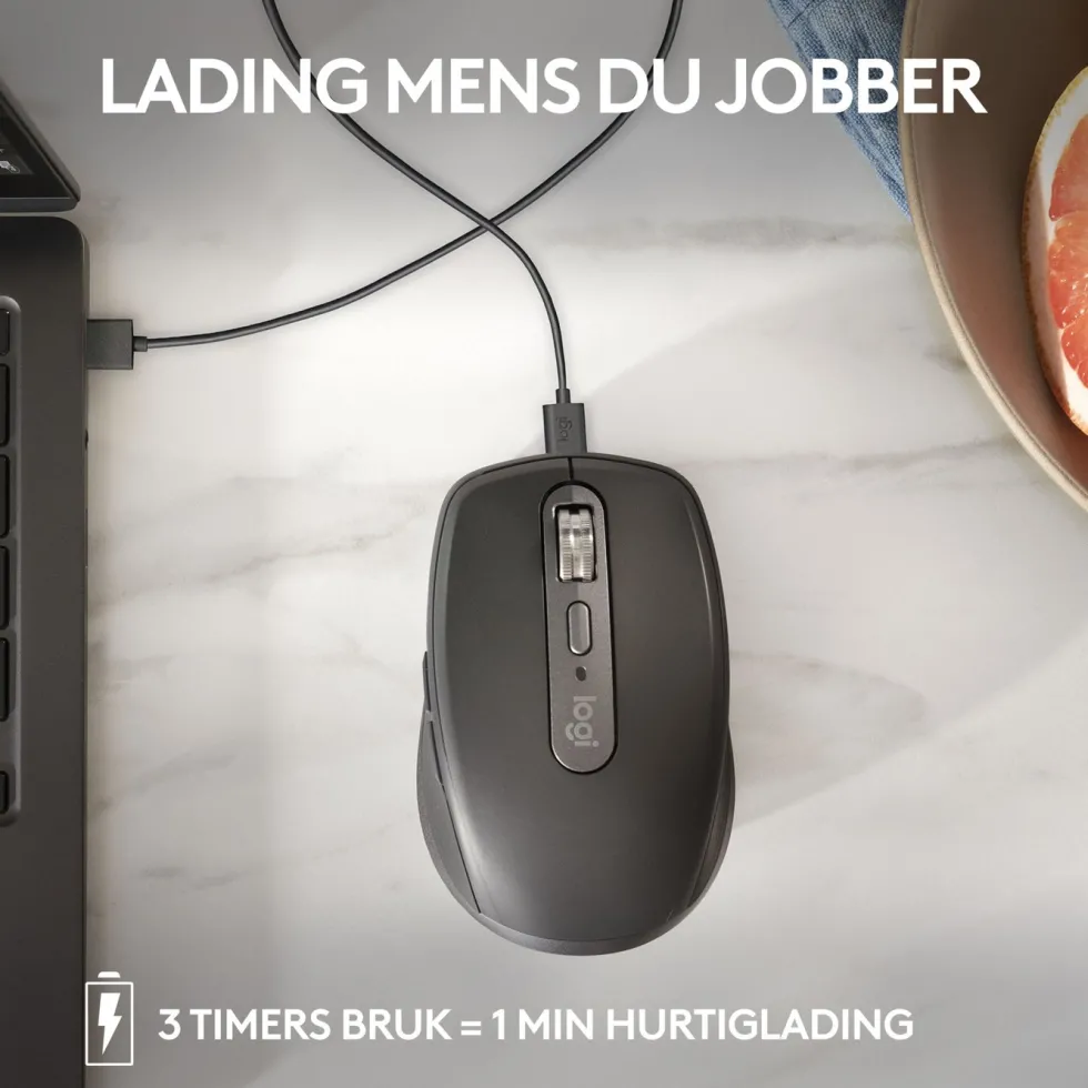 Logitech MX Anywhere 3S Trådløs mus Graphite