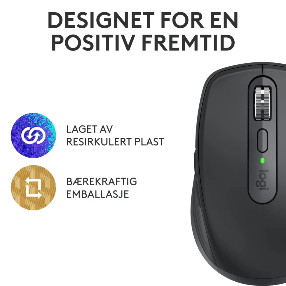 Logitech MX Anywhere 3S Trådløs mus Graphite