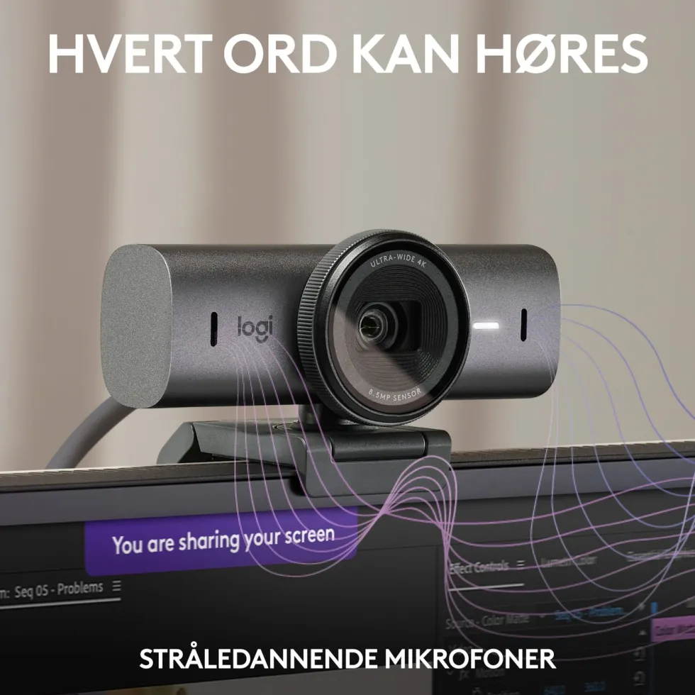 Logitech MX Brio 4K Webkamera
