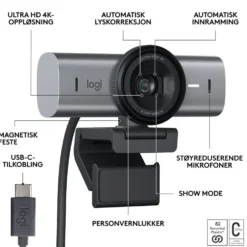 Logitech MX Brio 4K Webkamera