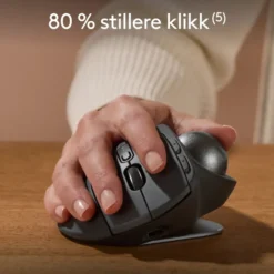 Logitech MX Ergo S Ergonomisk mus med styrekule