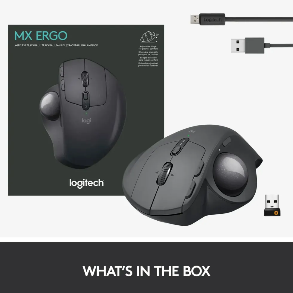 Logitech MX Ergo Trådløs styrekule