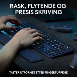 Logitech MX Keys S COMBO Trådløst tastatur og Mus