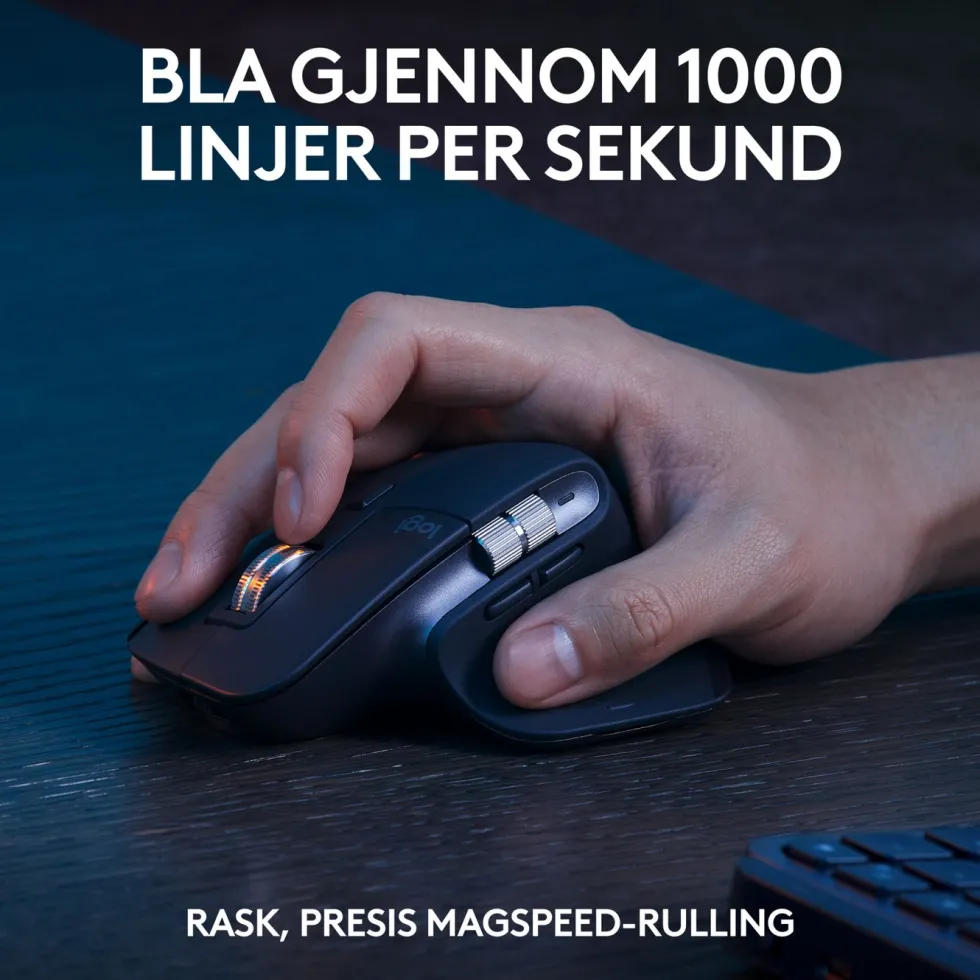 Logitech MX Keys S COMBO Trådløst tastatur og Mus