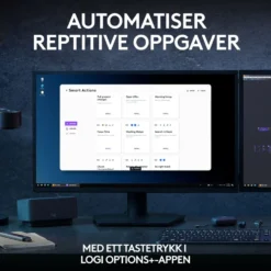 Logitech MX Keys S Trådløst tastatur Pale Grey