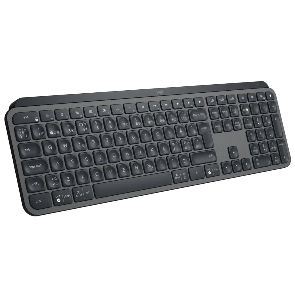 Logitech MX Keys S Trådløst tastatur Graphite