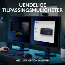 Logitech MX Keys S Trådløst tastatur Graphite